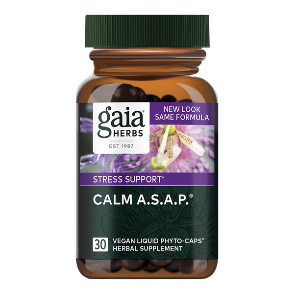 Gaia Herbs Calm A.S.A.P - 30 liquid capsules