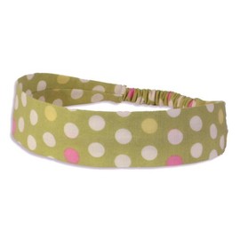Pear Polka Dot Fabric Headband