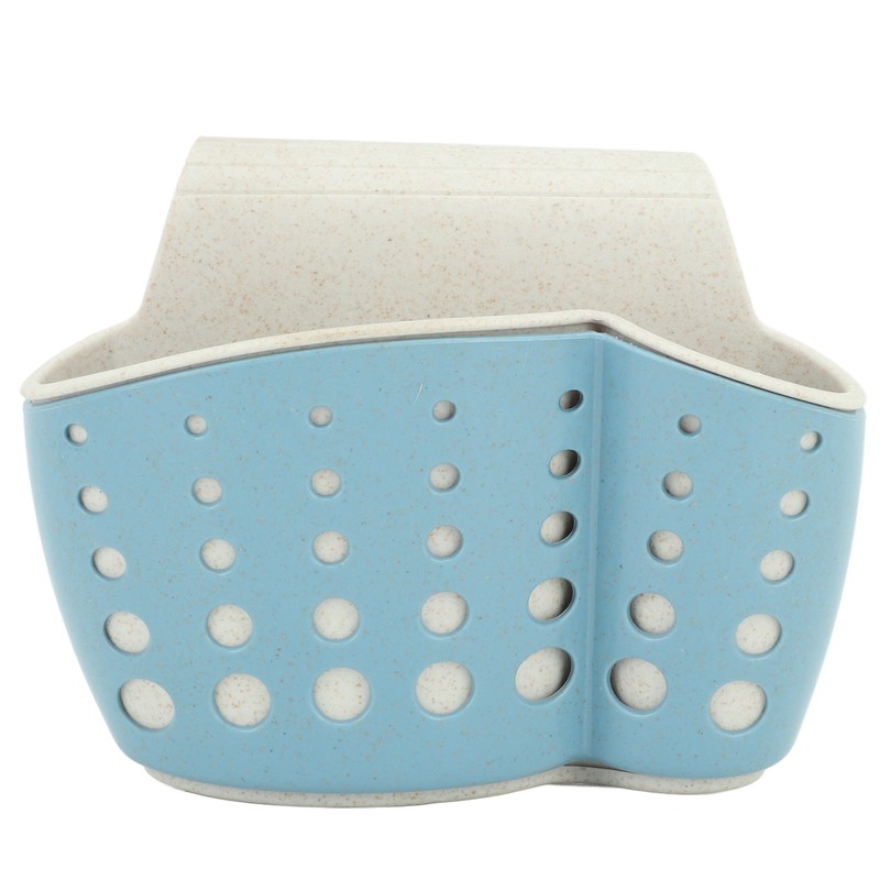 4Pcs Sink Sponge Holder PP 2 Layer Adjustable Strap Soap