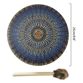 Shaman Sound Healing Tool - Vegan Symbol of the Music Shamanic Drum