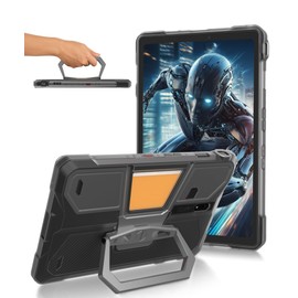 8849 Tank Pad Tablet Case 10.95’’, Rotating Stand Protective Cover with Soft TPU Transparent Back Cover Shell for Tank Pad/Tank Pad E