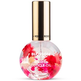 Blossom Aceite Para Cutículas, Hidratante, Humectante, Perfumado, Con Infusión De Flores Naturales, 15 Ml, Rosa