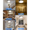 Waterproof Shower Light Indoor - Rechargeable Motion Sensor Ceiling Light,