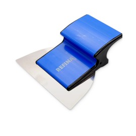 REFINA SUPERSKIM Mini Plastering Spatula for Drywall & Airless Plasters - 6" (150mm) Flexible Skimming Spatula w/ 0.3mm Stainless Steel Blade & Ergonomic ‘Z’ Handle - Finishing & Plastering Tools