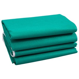 SOFPLATE 2 Pack Winter Drawstring Plant Covers Frost Cloth Blanket Teal 38.7 x 31.5in Freeze Reusable Non Woven Netting Cold Weather Jacket Fabric for Garden Fruit Trees Shrub Potted Plants Protection