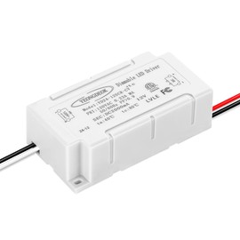 NAWVACE Dimmable LED Driver 12V 24W, LED Power Supply AC 120V to DC 12V Transformer, Dimming 12V 2A Constant Voltage LED Driver, AC to DC Low Voltage Converter for LED Strip Lights, Light Fixtures