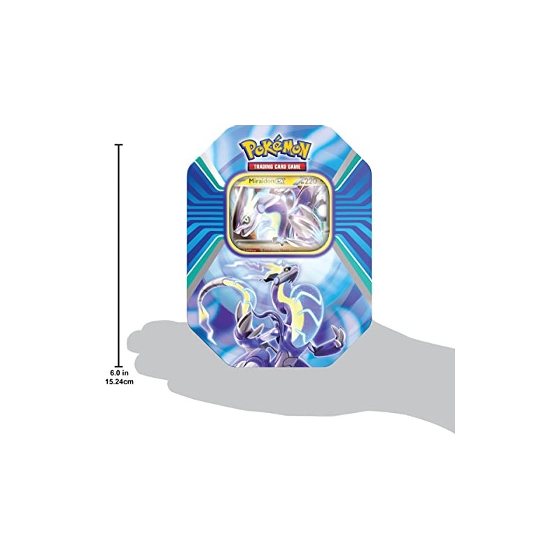 Pokémon TCG: Paldea Legends Tin - Miraidon (1 Foil Card