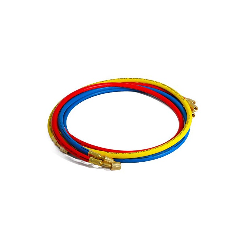 Air Conditioning Filling Hose Set of 3, R1234yf Car 1.5
