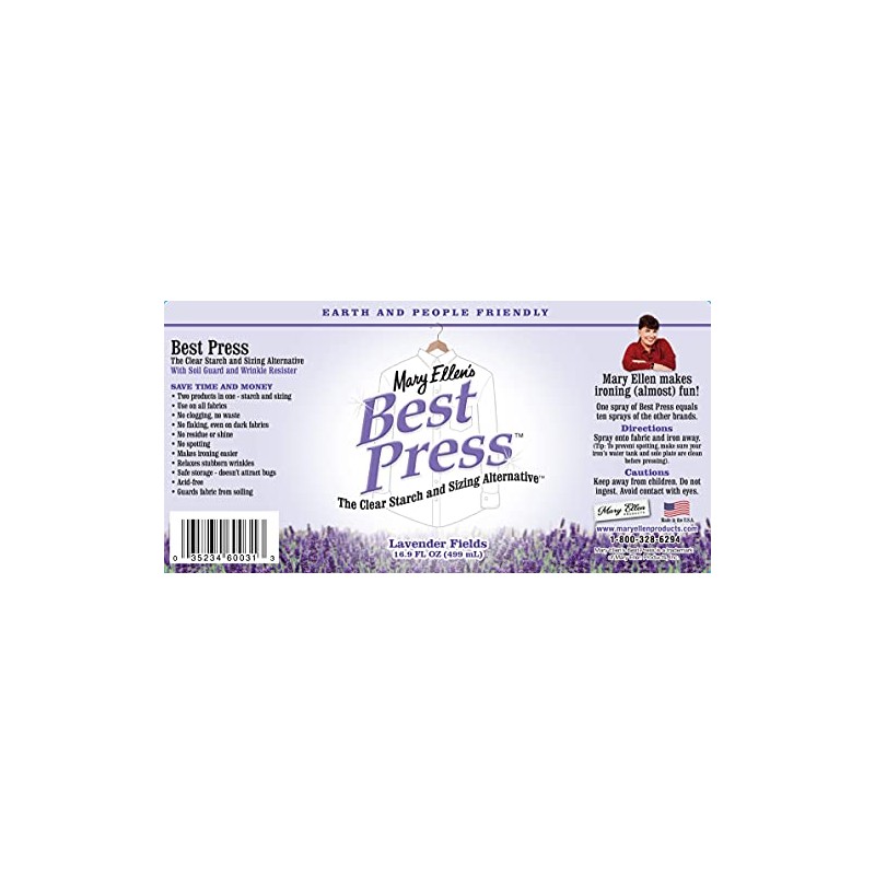Mary Ellen Products Alt 16 Oz Starch Alternative, Lavender Fields,600BP-31