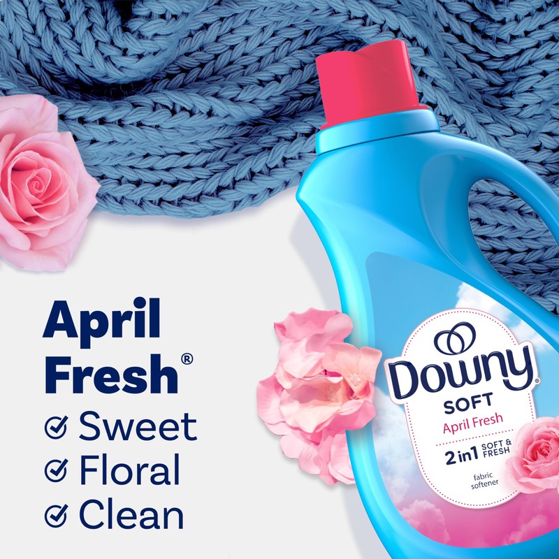 Downy Soft, 2 in 1 Soft and Fresh Liquid Fabric