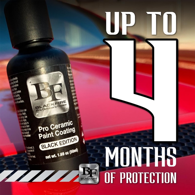 Blackfire Pro Ceramic Paint Coating Black Edition | 9H Formula
