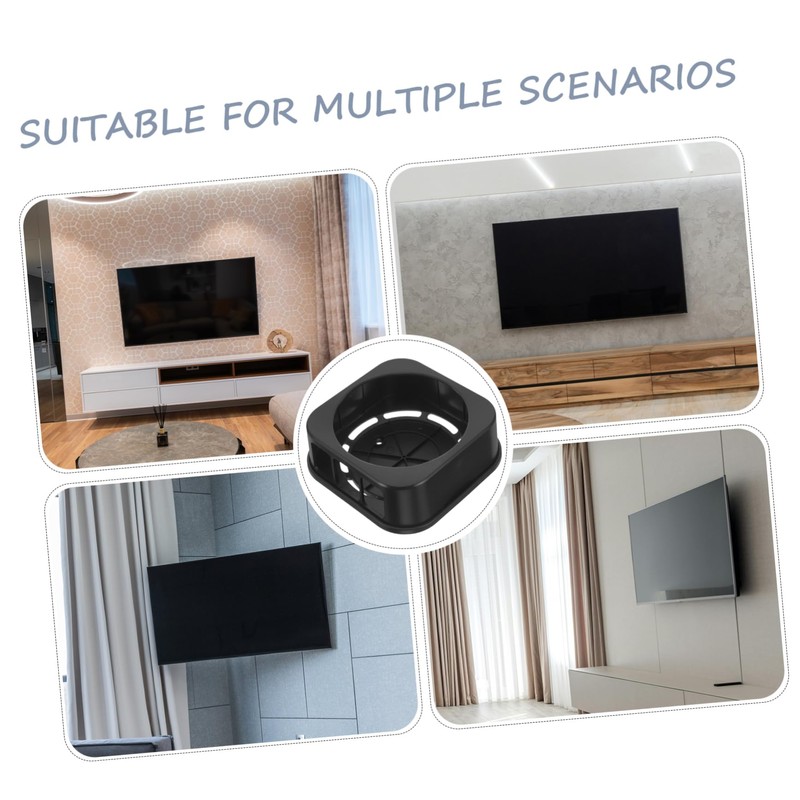 Mipcase Wall Mounted Holder Sturdy Rack Compatible with Apple Tv