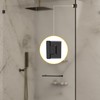 Brixwell H-P90GTG-BP Premier Series Glass To Glass Mount Shower Door