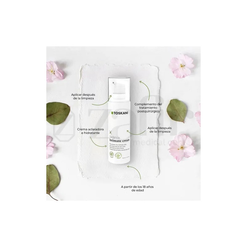 Crema Aclarante Toskani Intimate Cream Zonas Intimas