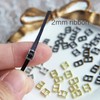 3mm / 0.12 inches (Inner Diameter) Super Tiny Buckles, Doll