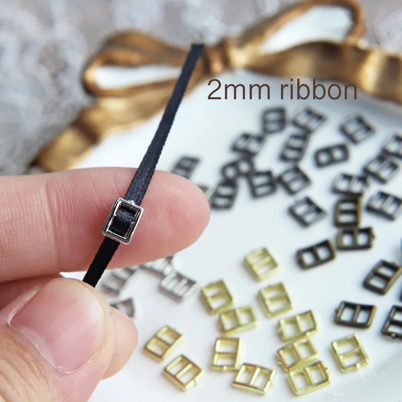 3mm / 0.12 inches (Inner Diameter) Super Tiny Buckles, Doll