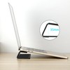 Psitek Laptop Cooling Stand Aluminium- Improved Cooling, Ergonomics, Stability, and