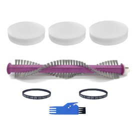 Nicever Vacuum Replacement Foam Filters Brush Roller Belt Compatible With Shark Navigator Cordless Upright Vac SV1106 SV1107 SV1100 SV1112 Accessories, Compare To Filter Part# XF1100T