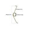 QUARKZMAN 0.63 Inch AD Twist Spring x 5 Pieces Metal