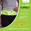FlipBelt Lightweight Running Air Belt, Fitness and Running Fanny Pack