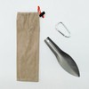 COZENTA Shovel Scoop, Small, Titanium, Lightweight, Gardening, Outdoor Activities, Camping