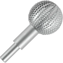 KEWAYO Carbon Steel Sphere Rotary Burr - 10mm Shank, Ideal for Wood Carving, Grinding, Polishing, and Engraving with 115/125 Angle Grinder