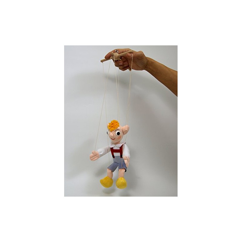Hurvinek 25cm, Textile Marionette, 25 cm, Mehrfarbig