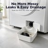 Washing Machine Drain Tray, Washer Leak Pan, Waterproof Non-Slip Drip