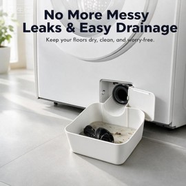 Washing Machine Drain Tray, Washer Leak Pan, Waterproof Non-Slip Drip Tray