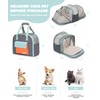Expandable Pet Carrier Backpack, Cat Carrier Backpacks with Breathable Mesh