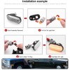 6Pcs Amber Red LED Side Marker Light Kits for 81-87