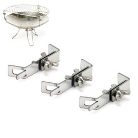Zeol Fire Disc, Compatible Trivet, Bonfire, Camping, Stainless Steel, Bulkier Hardware