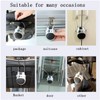 ZHjuju Cable Lock, 3digit Combination Lock Retractable Cable Lock Travel