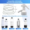 Sodafall fizz saver soda bottle dispenser compatible with Sodastream bottles