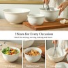 Hasense Mixing Bowls, Ceramic Serving Dishes for Cooking, Baking, Prepping,
