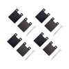 XYT WORLD 4 Pairs Organic Bicycle Bike Disc Brake Pads