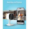 Swann EVO 2K Indoor Wi-Fi Security Camera, Two-Way Audio, True
