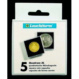 46mm QUADRUM XL Coin Storage - 5 Pack of 46mm Coin Holders
