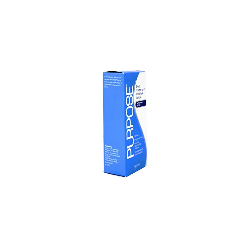 Tratamiento doble hidratante Purpose, de SPF 10 y 4 onzas,