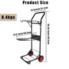 HDYEGY Tack Cart with Saddle Rack,Heavy Duty Horse Equipment Cart