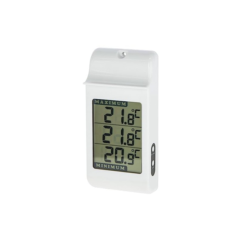 Kerbl Max-Min Digital Thermometer White