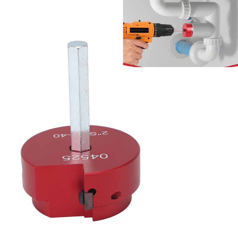 PVC Pipe Reamer Kit Aluminum Alloy Pipe Fitting Reamer PVC