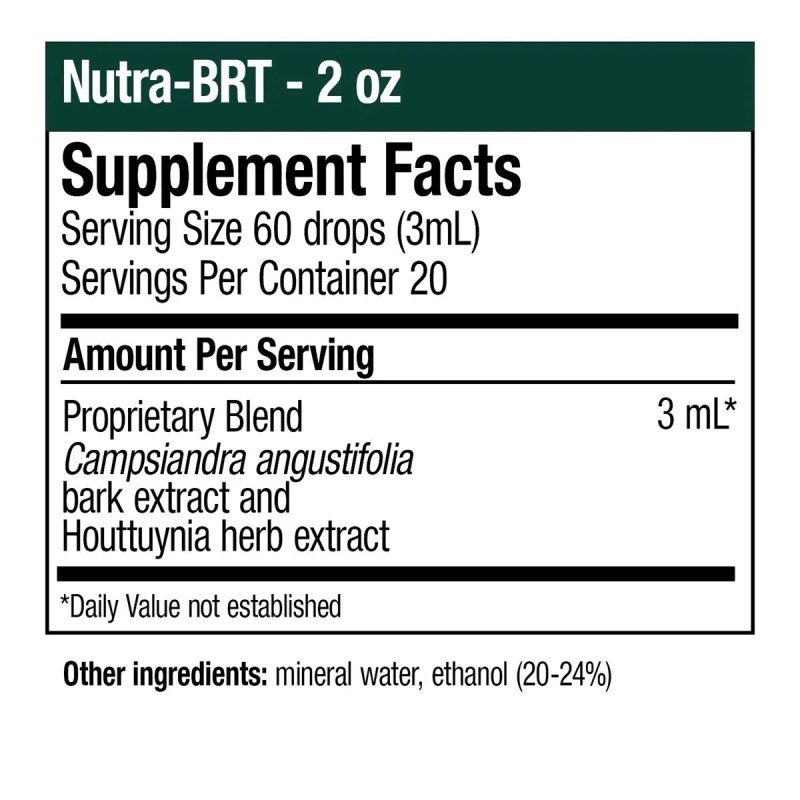 NutraMedix Nutra-BRT 2oz Microbial, Immune and Healthy Inflammatory Response Support