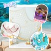 Fish Net Decorations for Party, 2mm Natural Cotton Hawaiian Party