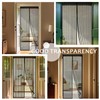YRH Magnetic Fly Screen Door - Heavy Duty Self-Sealing Mesh,Powerful