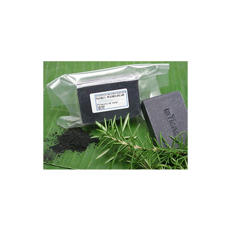 Handmade Soap antexian Princess of Soap "Jet Black" Oh, Value