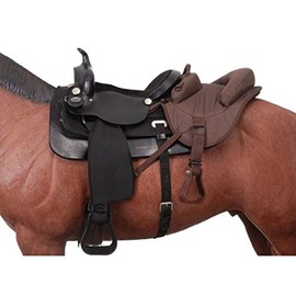 Tough 1 Ride - Behind Tandem Saddle for Western Saddle, Brown