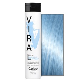 Celeb Luxury Viral Colorwash Color Depositing Shampoo 8.25 oz | Pastel Baby Blue