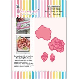 DRESS MY CRAFT  - METAL CUTTING DIE - GARDEN ROSE
