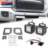 SI LED Light Fog Lamps Mount Plug N Play Kit